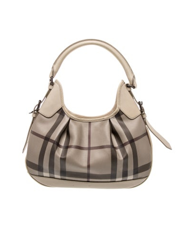 Burberry Smoked Check Shoulder Bag