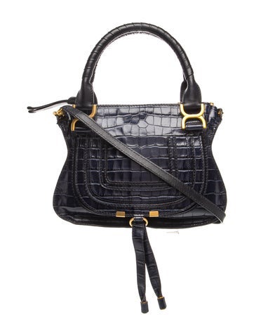 Embossed Leather Marcie Small