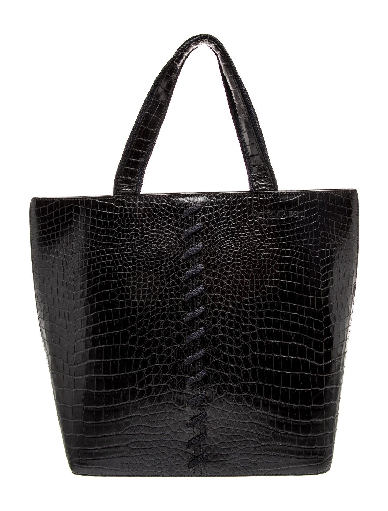 Embossed Leather Tote