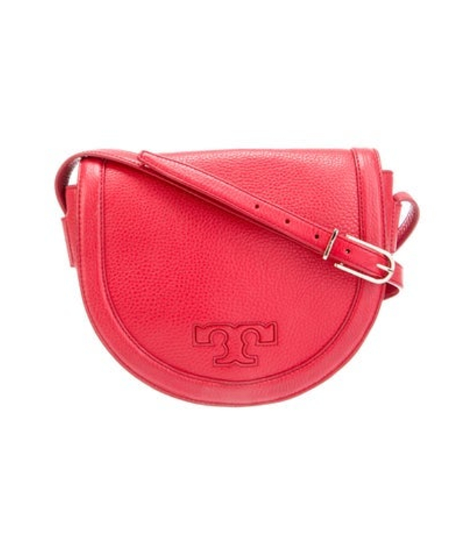 Tory Burch Burch Leather Crossbody Bag
