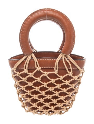 Leather Top Handle Bag