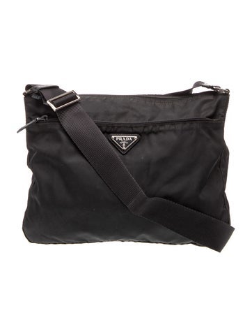 Tessuto Nylon Messenger Bag