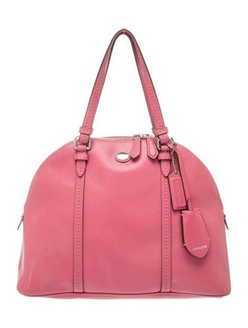 Leather Peyton Cora Dome Mini
