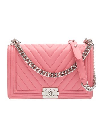Large Chevron Boy Bag