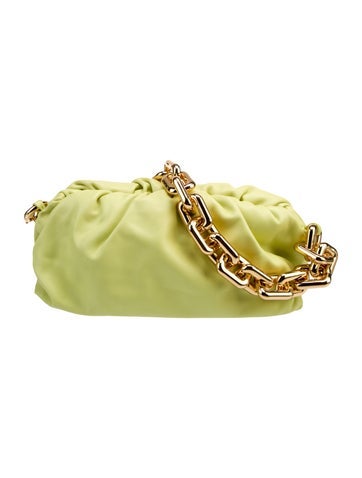 Bottega Veneta Leather Chain Pouch