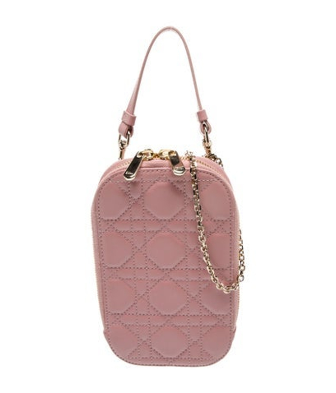 Dior Dior Cannage Lady Dior Call In Dior Phone Holder With Chain 2022