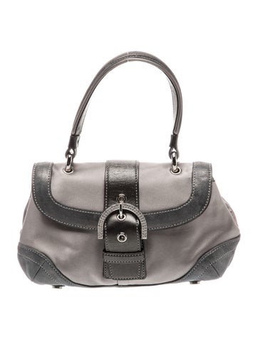 Leather Top Handle Bag