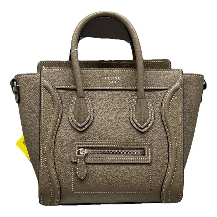 Nano Luggage leather handbag