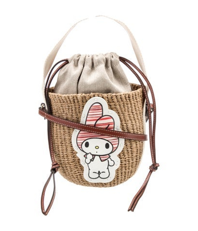 Chloe Raffia Backpack