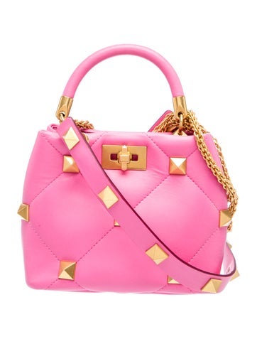 Valentino Roman Stud Top Handle Bag