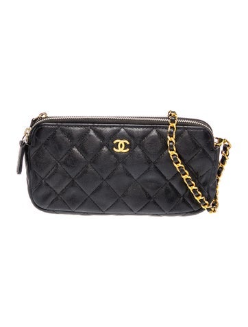 Double Zip Clutch