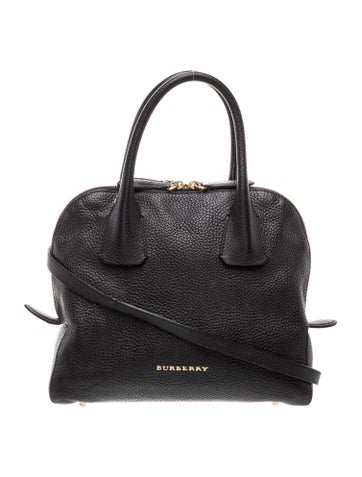 Leather Top Handle Bag