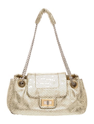 Small Perforated Drill Accordion Bag