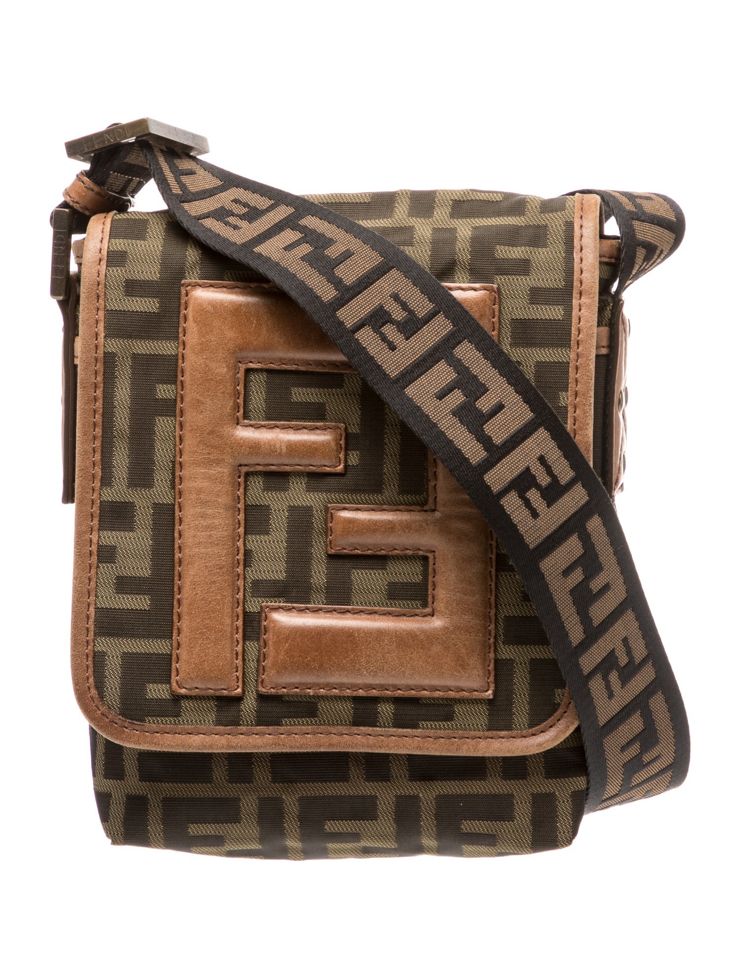 Zucca FF Shoulder Bag Vintage