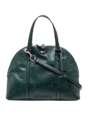 Leather Top Handle Bag
