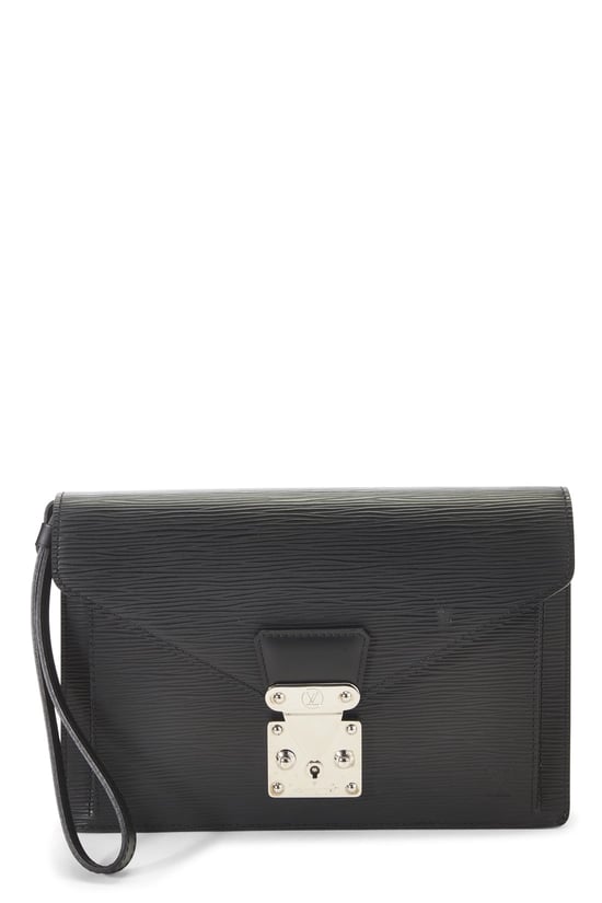 Black Epi Sellier Dragonne