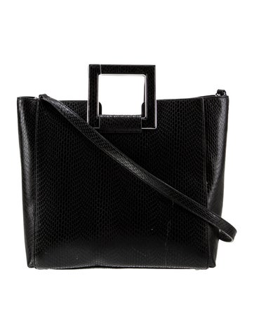 Staud Leather Top Handle Bag