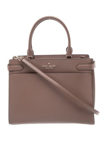 Leather Top Handle Bag