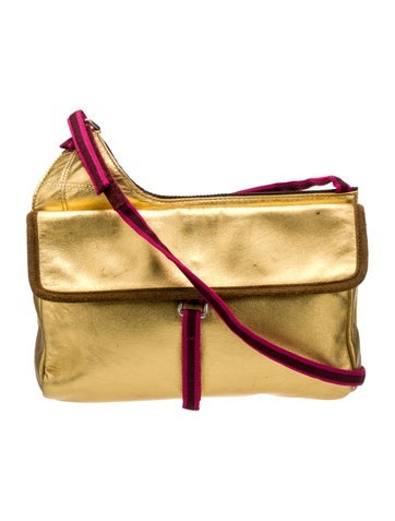 Miu Miu Leather Shoulder Bag Vintage