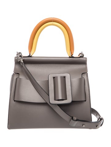 Leather Top Handle Bag