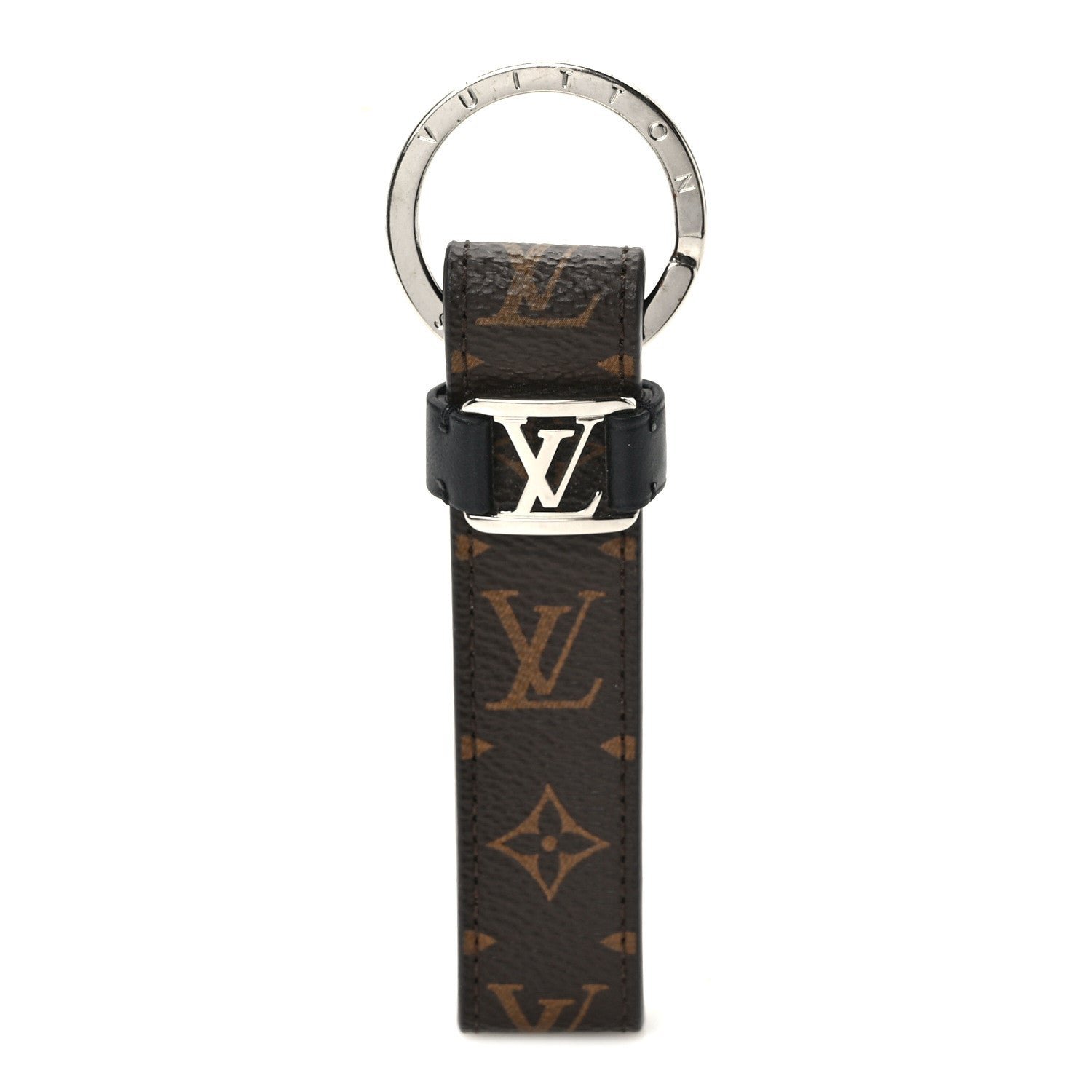 Louis Vuitton Monogram LV Dragonne Bag Charm Key Holder