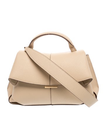 Leather Top Handle Bag w/ Tags