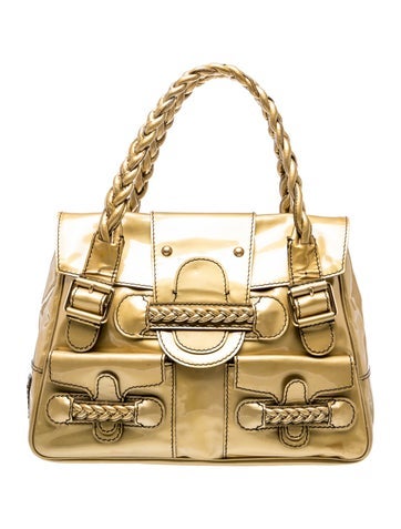 Patent Leather Shoulder Bag Vintage
