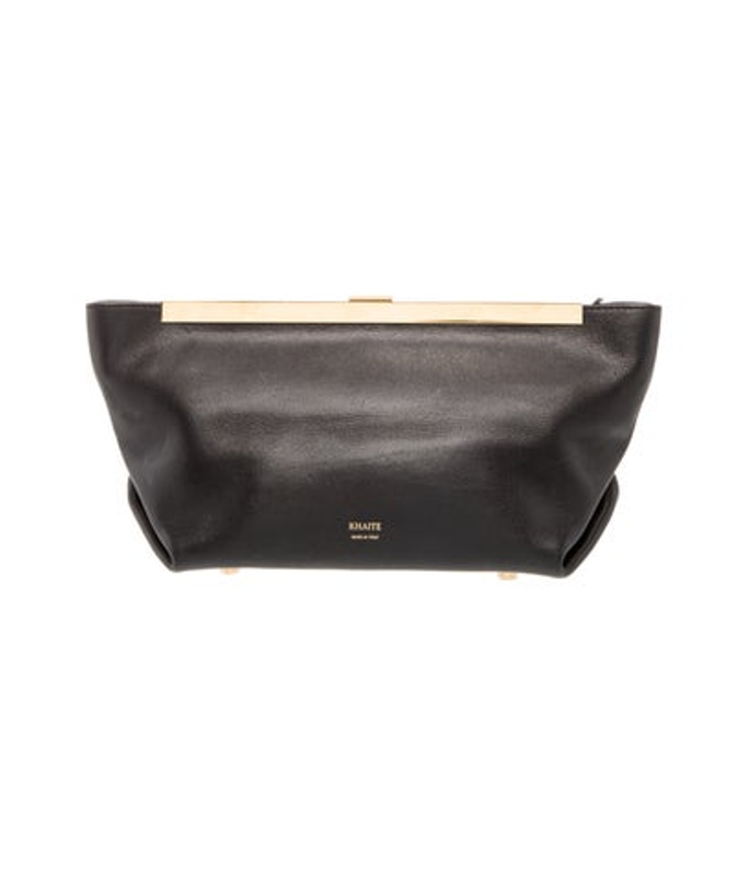 Khaite Leather Clutch