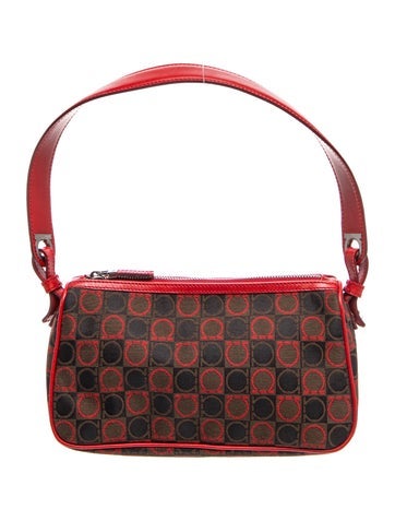 Ferragamo Canvas Shoulder Bag