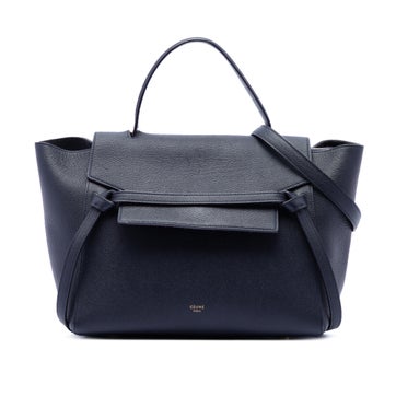 Calf Leather Mini Grained Calfskin Belt Bag