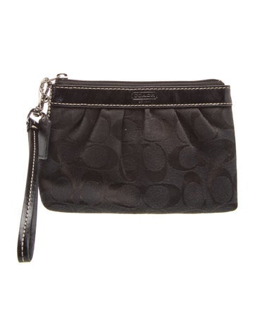 Coach Canvas Clutch