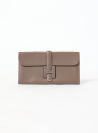 Hermes Etoupe Swift Jige Elan 29 Clutch