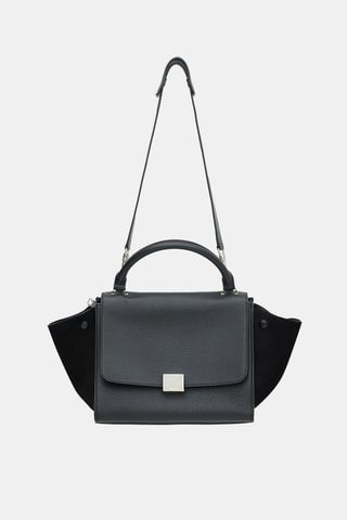 Leather Medium Trapeze Bag