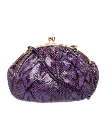 Snakeskin Shoulder Bag