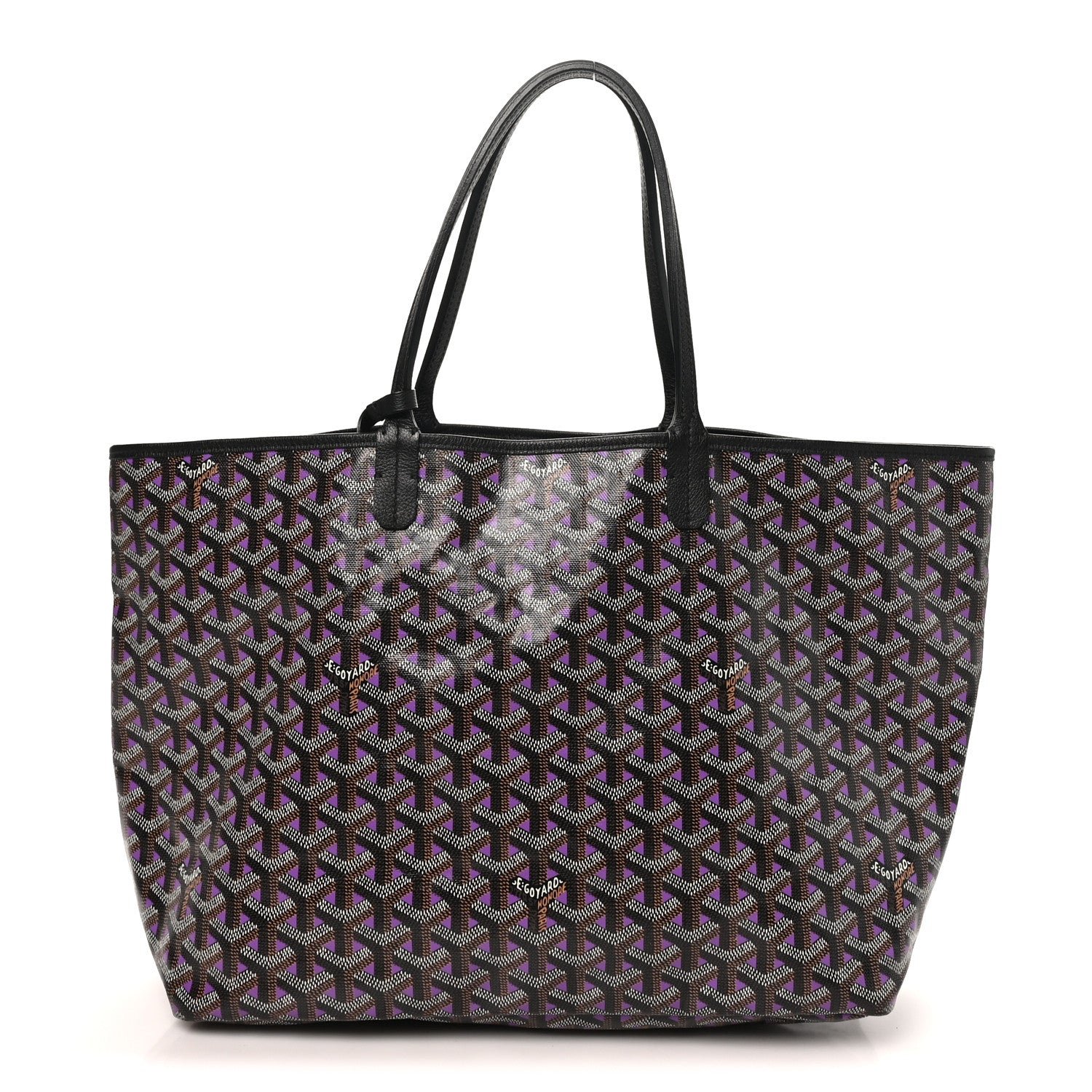 Goyard Goyardine Saint Louis Claire Voie PM Black Violet
