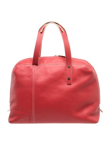 Calfskin Top Handle Bag Vintage