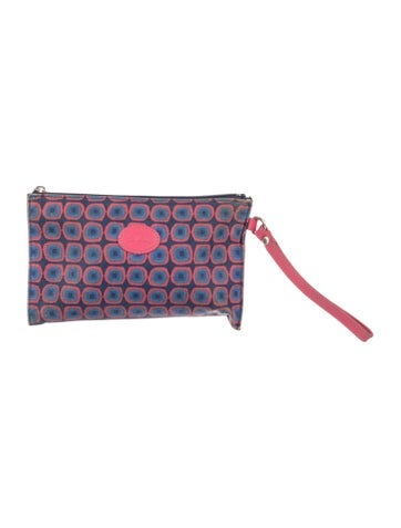 Longchamp Canvas Clutch Vintage