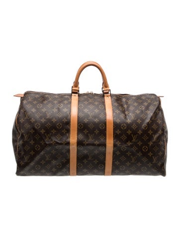 Louis Vuitton LV Monogram Keepall 55 Vintage