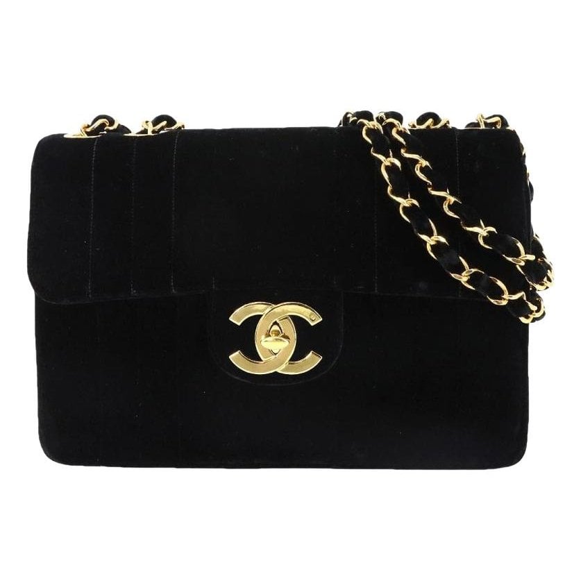 Velvet handbag