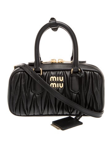 Leather Arcadie Matelassé Mini