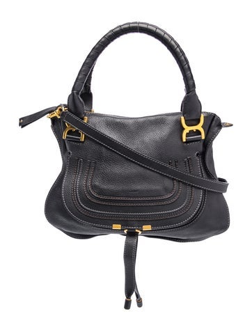 Leather Marcie Shoulder Bag Small