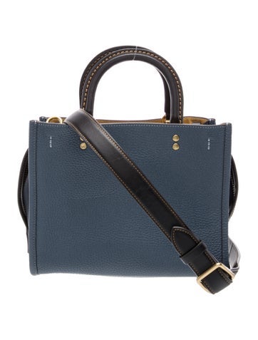 Leather Top Handle Bag