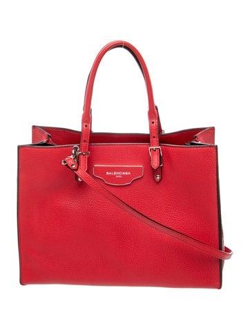 Leather Top Handle Bag Mini