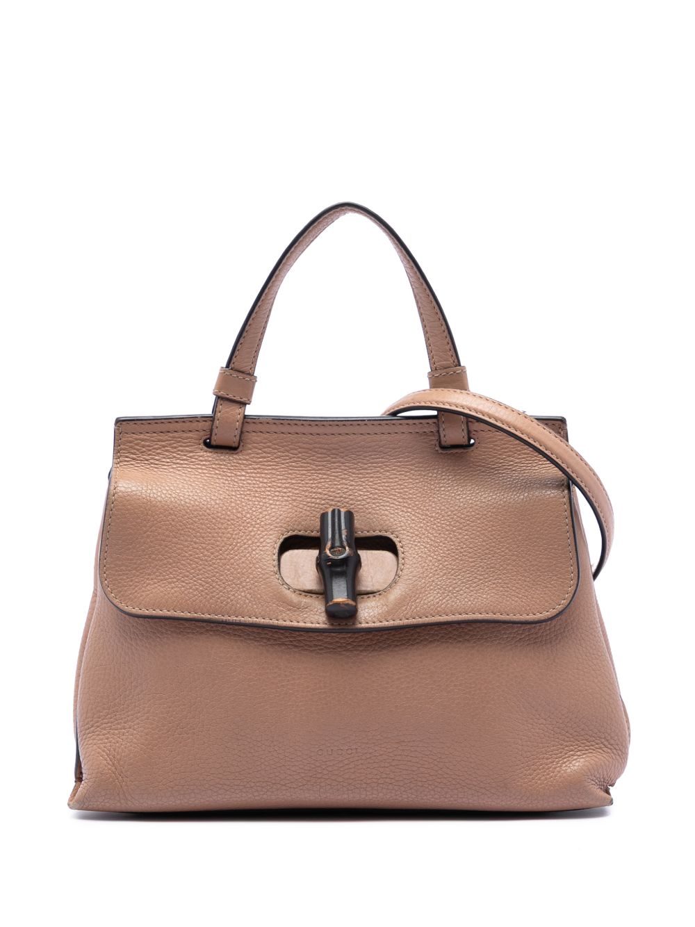 2016-2026 Small Leather Bamboo Daily satchel