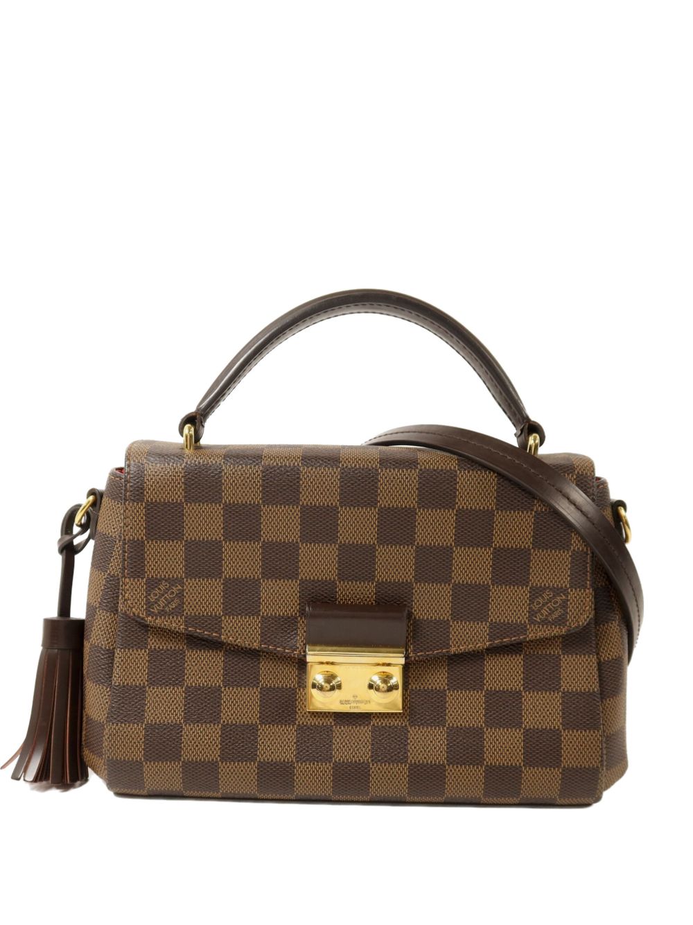 Croisette Damier Ebene canvas crossbody bag