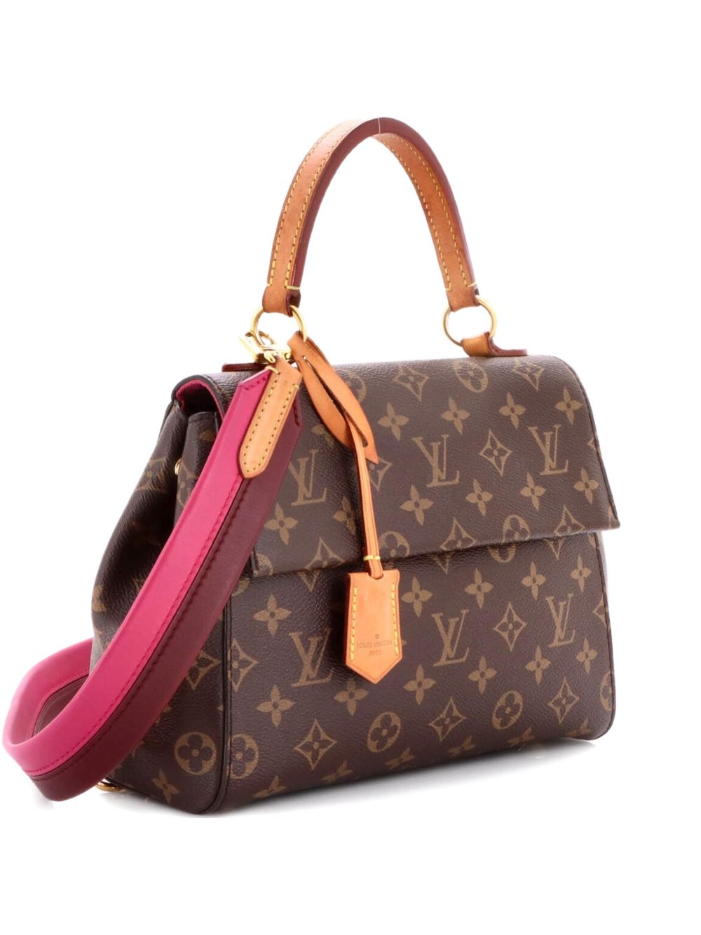 Cluny Top Handle Bag Monogram Canvas BB satchel