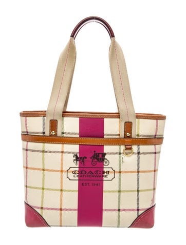 Canvas Top Handle Bag