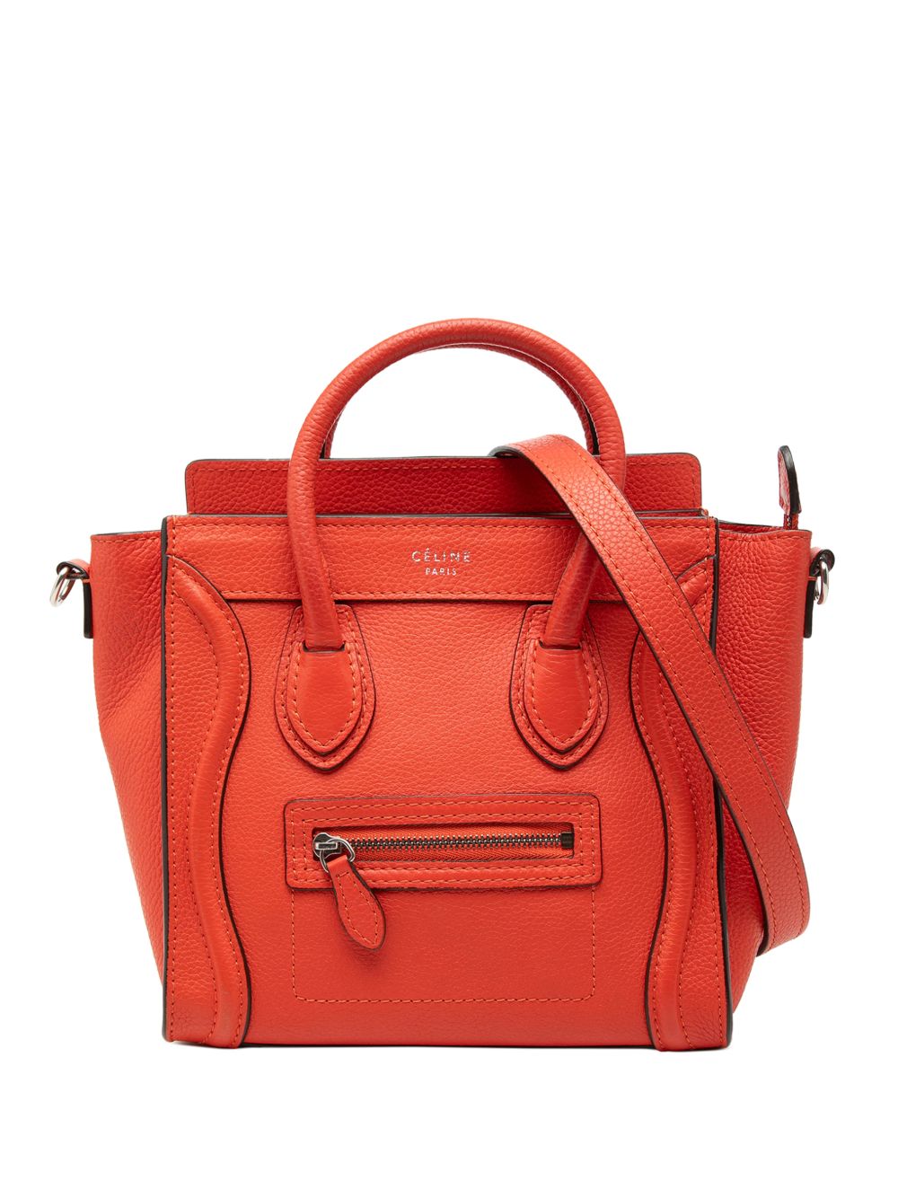 2012 Nano Leather Luggage Tote satchel