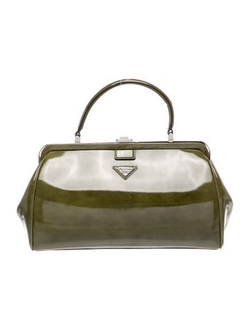 Spazzolato Leather Top Handle Bag