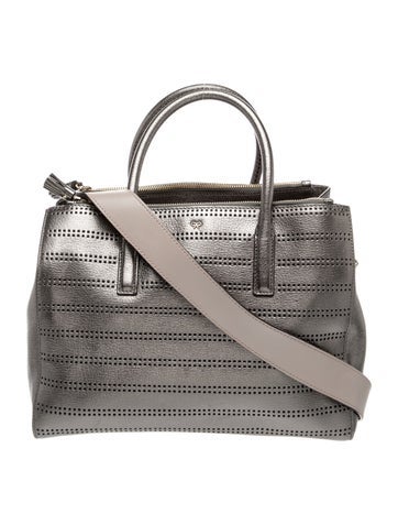 Anya Hindmarch Leather Top Handle Bag